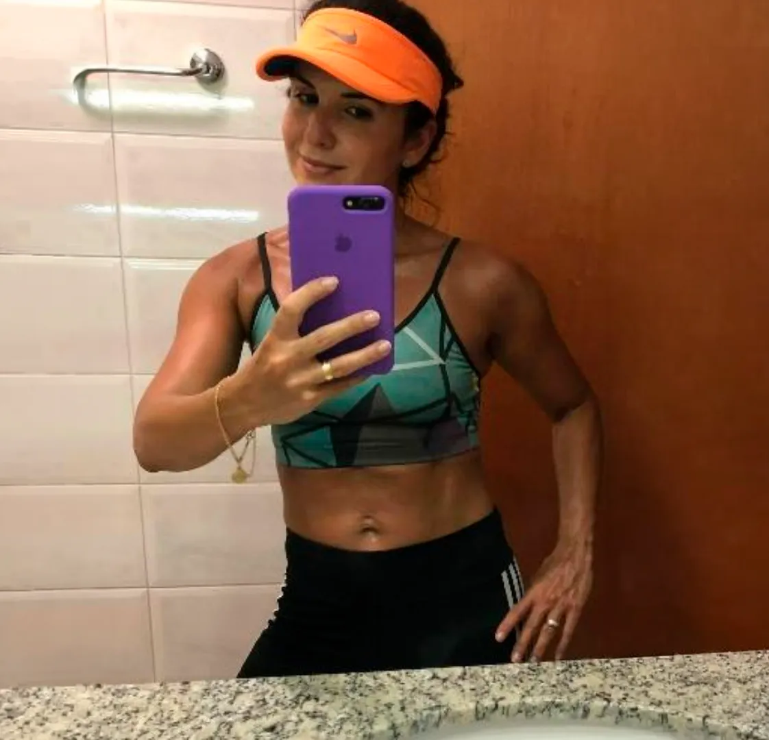Dani voltando aos treinos